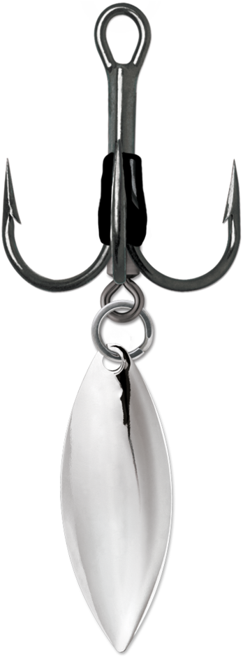 9650BD VMC Bladed Round 1X Treble Willow