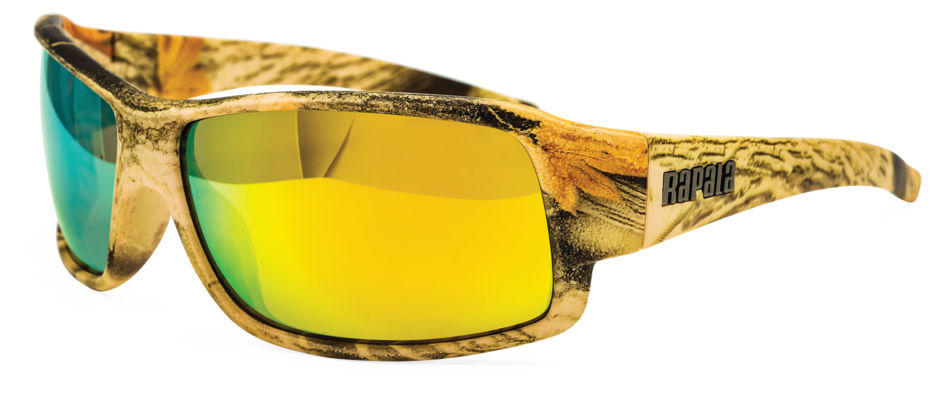 Prowler Polarized Glasses - CAMO / Amber / Orange Mirror