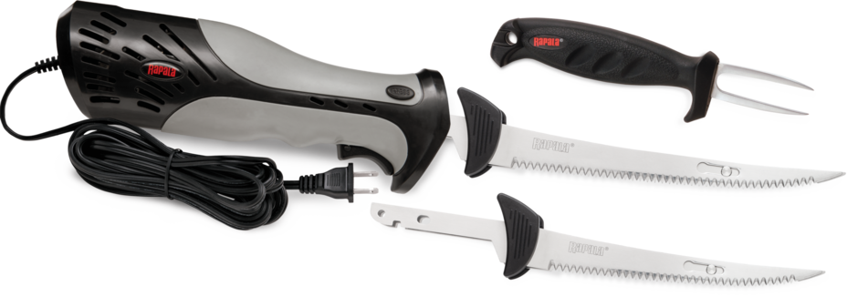 Heavy Duty Electric Fillet Knife Combo