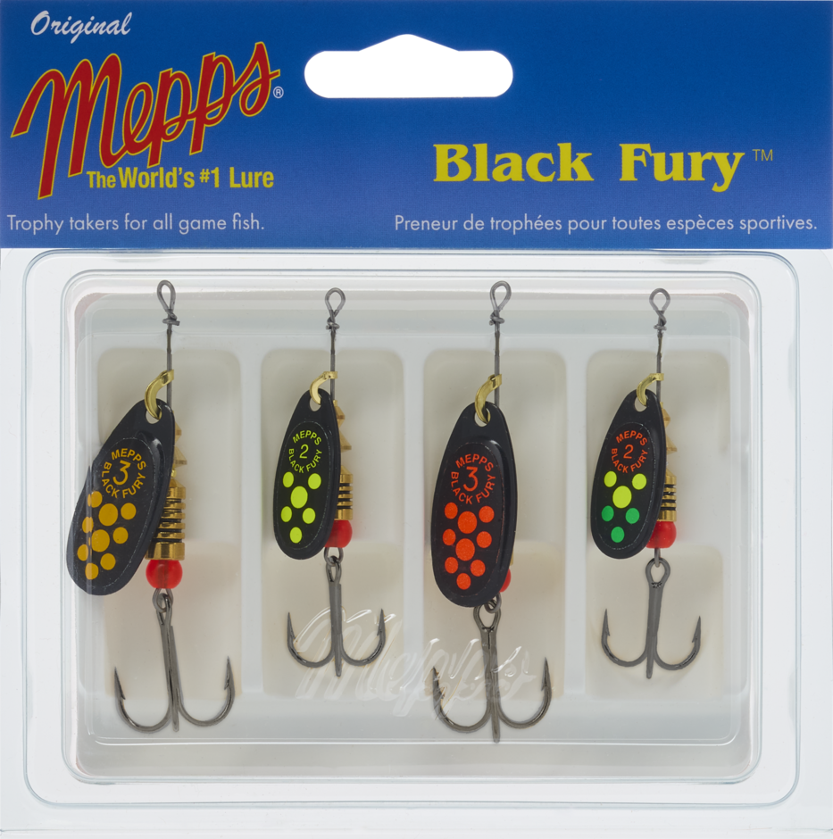 4-Pack Black Fury Kit