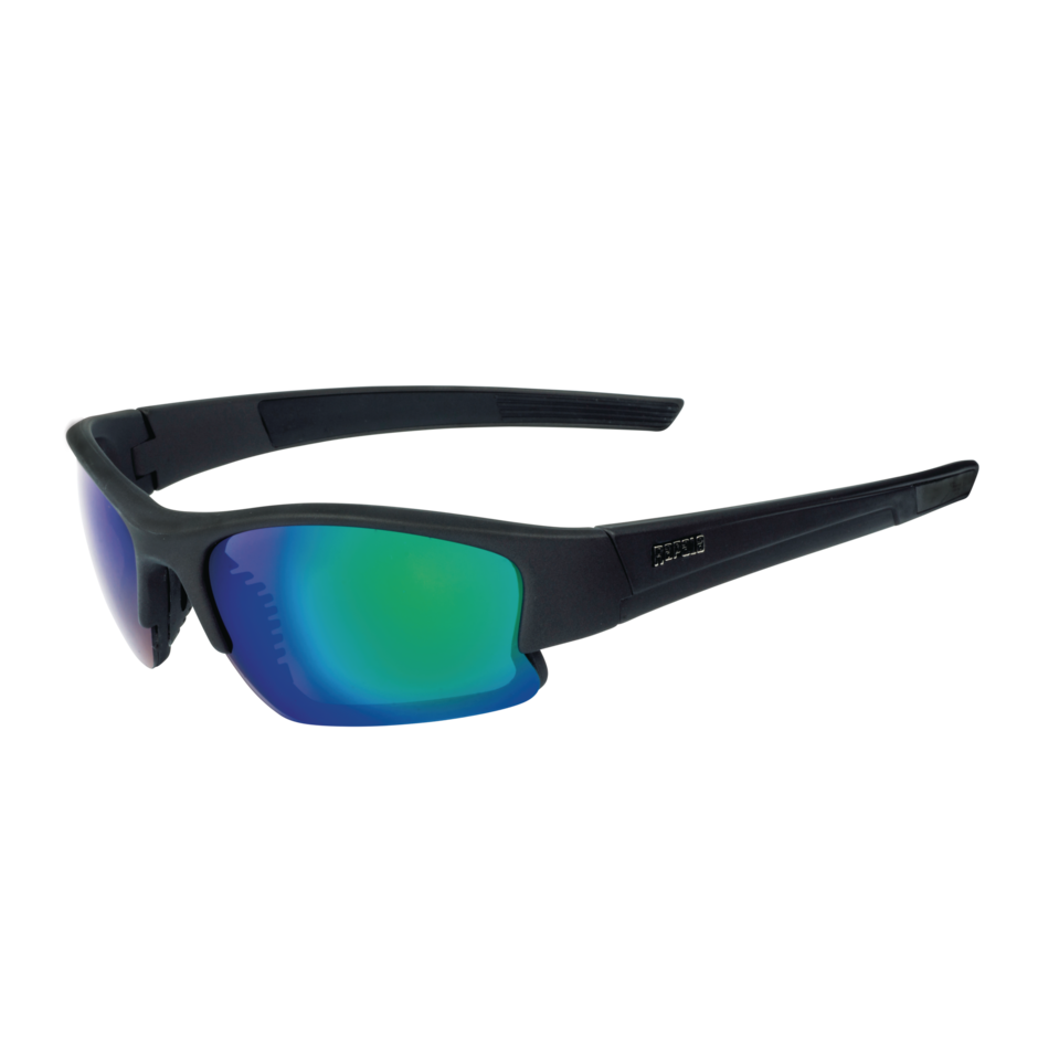 Razor Half Frame Polarized Fishing Glasses - Gray