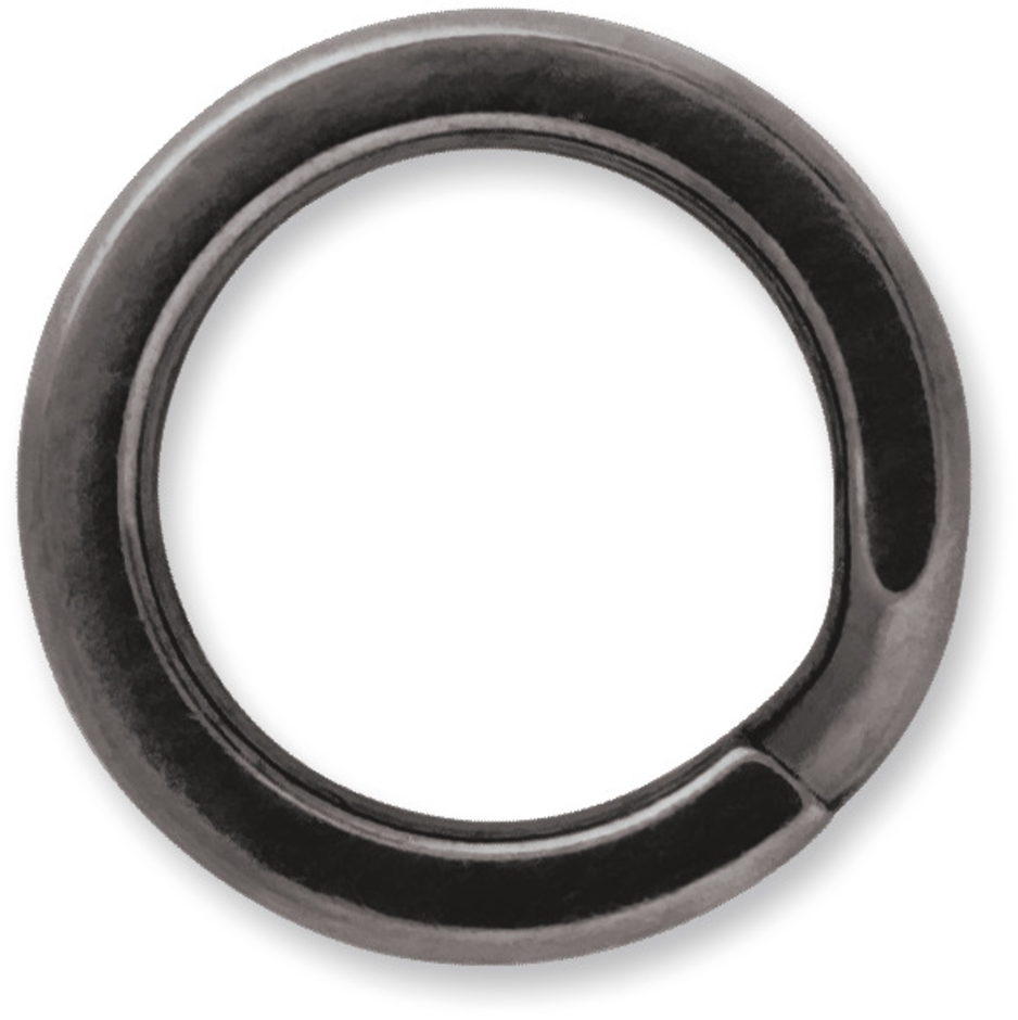 BSSR Black Stainless Steel Split Ring