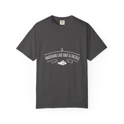 Vaughan Live Bait & Tackle Tee — Vintage Fishing T-Shirt