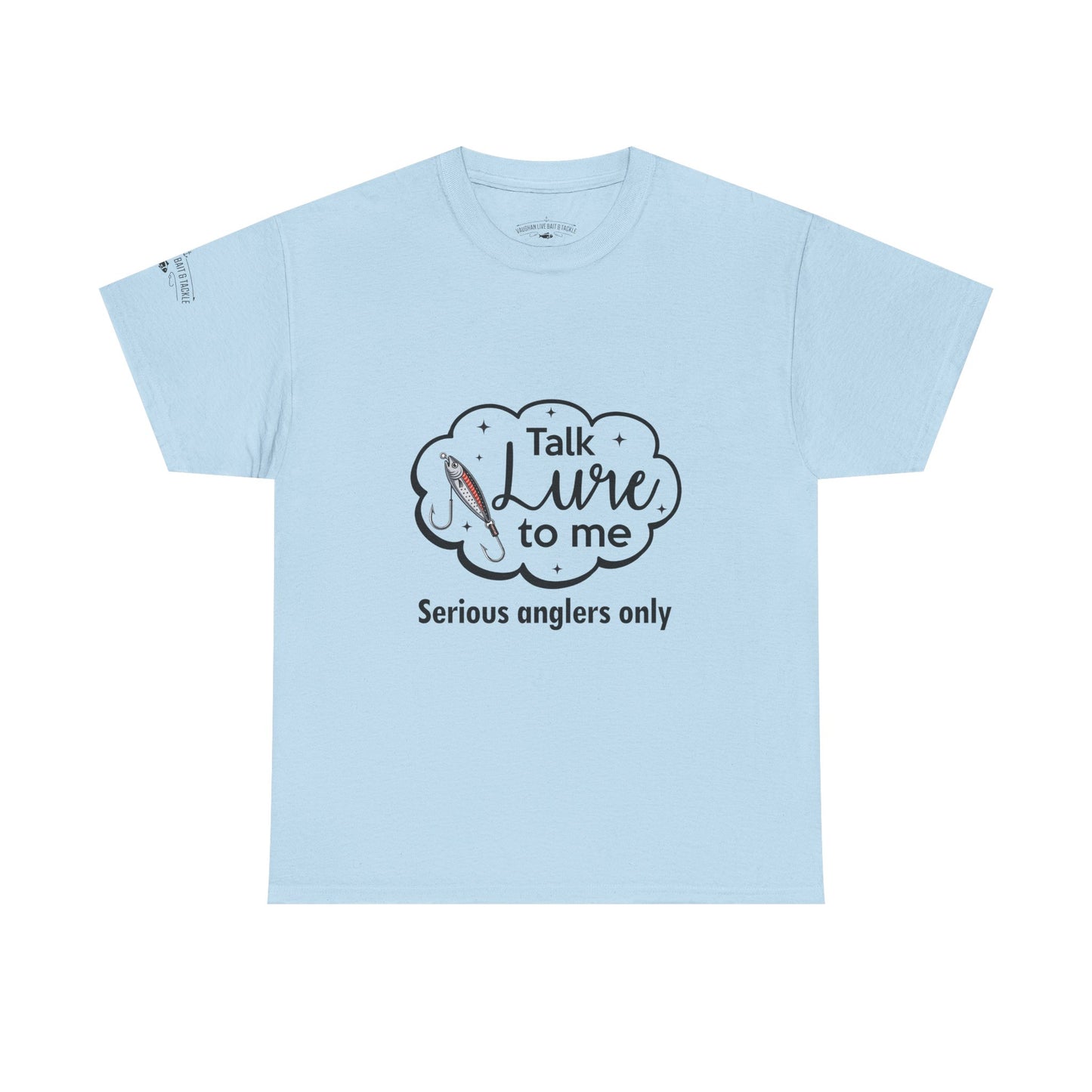 Angler's Humor Unisex Heavy Cotton Tee - "Talk Lure to Me"