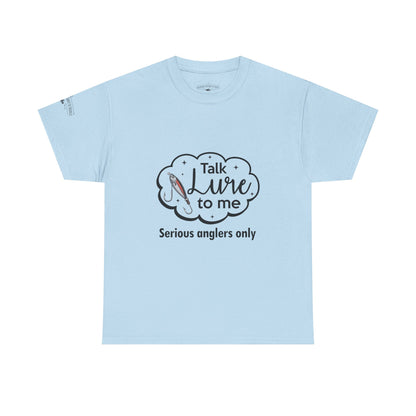 Angler's Humor Unisex Heavy Cotton Tee - "Talk Lure to Me"