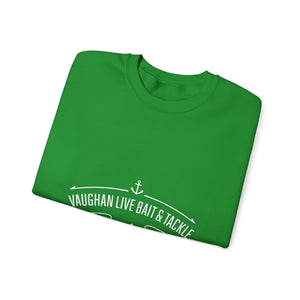 Bait & Tackle Crewneck Sweatshirt — "Vaughan Live Bait & Tackle" Fishing Pullover thumbnail 39