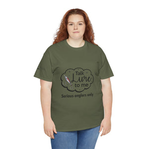 Angler's Humor Unisex Heavy Cotton Tee - "Talk Lure to Me" thumbnail 18