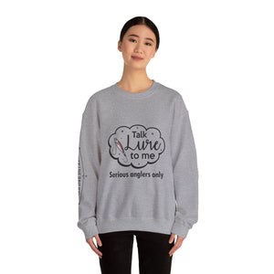 Fishing Enthusiast Crewneck Sweatshirt - "Talk Lure to Me" thumbnail 18