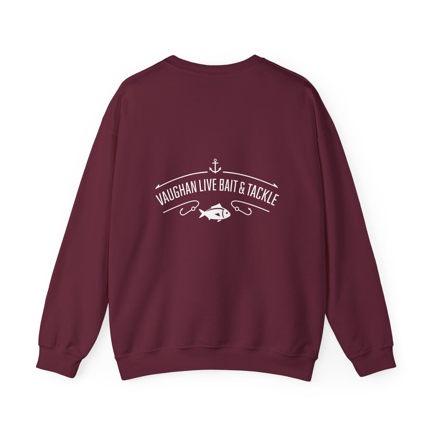 Fishing Sweatshirt — "Reel Girls Fish: Tougher Than the Boys" Crewneck for Women Anglers