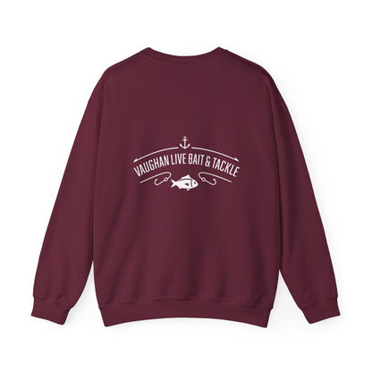 Fishing Sweatshirt — "Reel Girls Fish: Tougher Than the Boys" Crewneck for Women Anglers