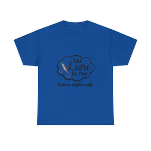 Angler's Humor Unisex Heavy Cotton Tee - "Talk Lure to Me" thumbnail 8