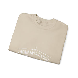 Bait & Tackle Crewneck Sweatshirt — "Vaughan Live Bait & Tackle" Fishing Pullover thumbnail 21
