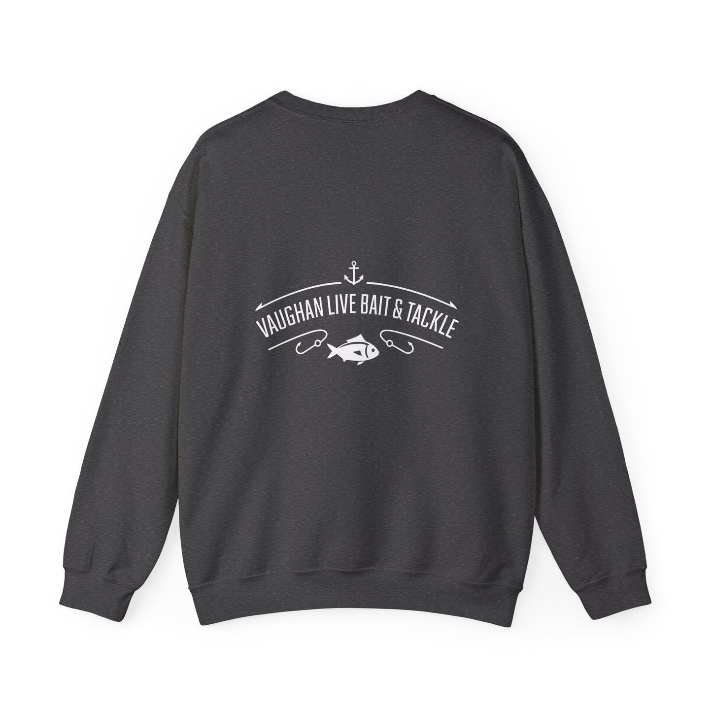 Fishing Sweatshirt — "Reel Girls Fish: Tougher Than the Boys" Crewneck for Women Anglers