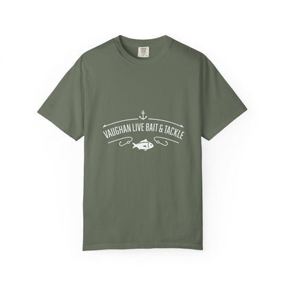 Vaughan Live Bait & Tackle Tee — Vintage Fishing T-Shirt