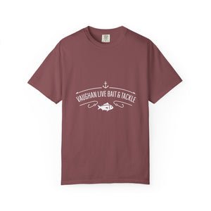 Vaughan Live Bait & Tackle Tee — Vintage Fishing T-Shirt thumbnail 2
