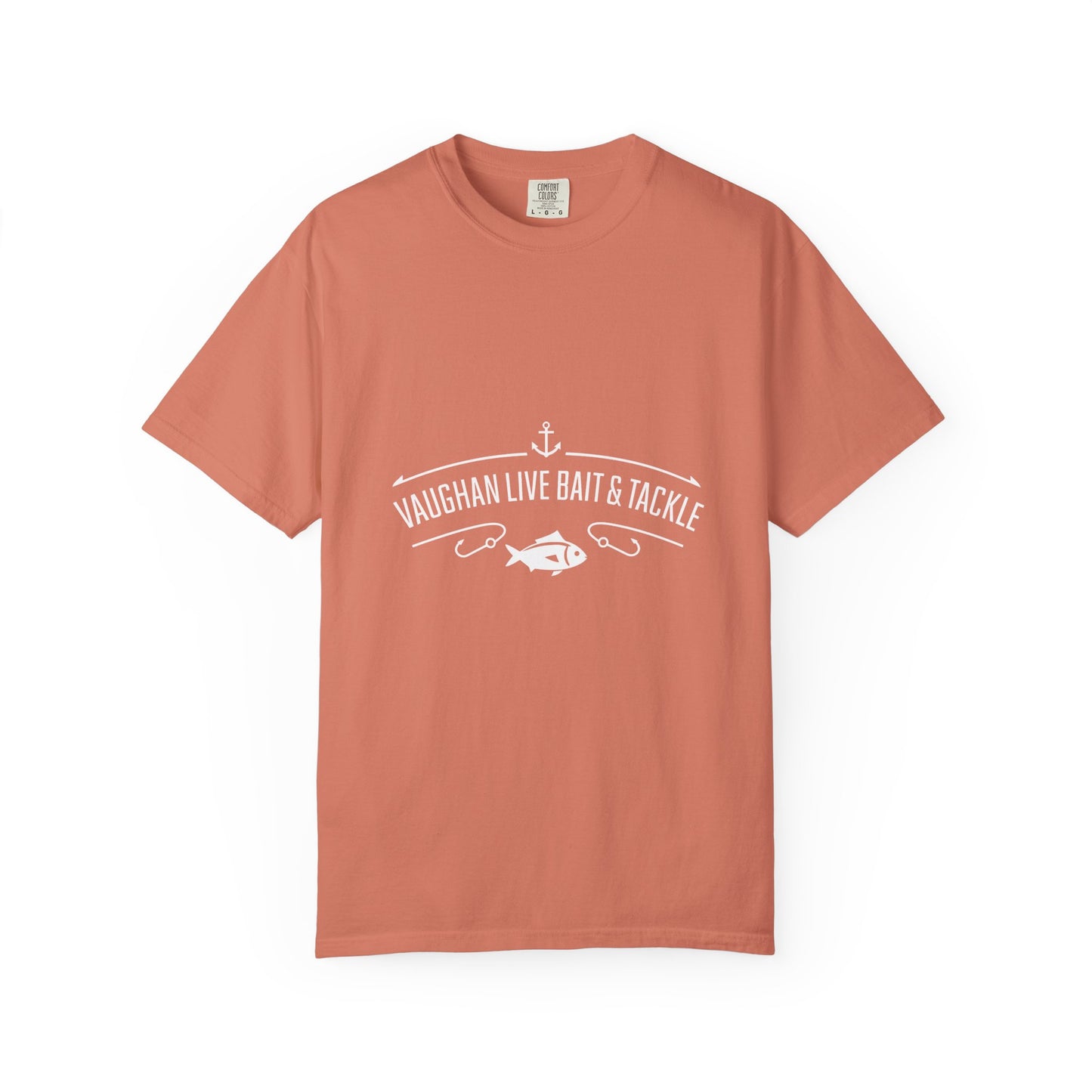 Vaughan Live Bait & Tackle Tee — Vintage Fishing T-Shirt
