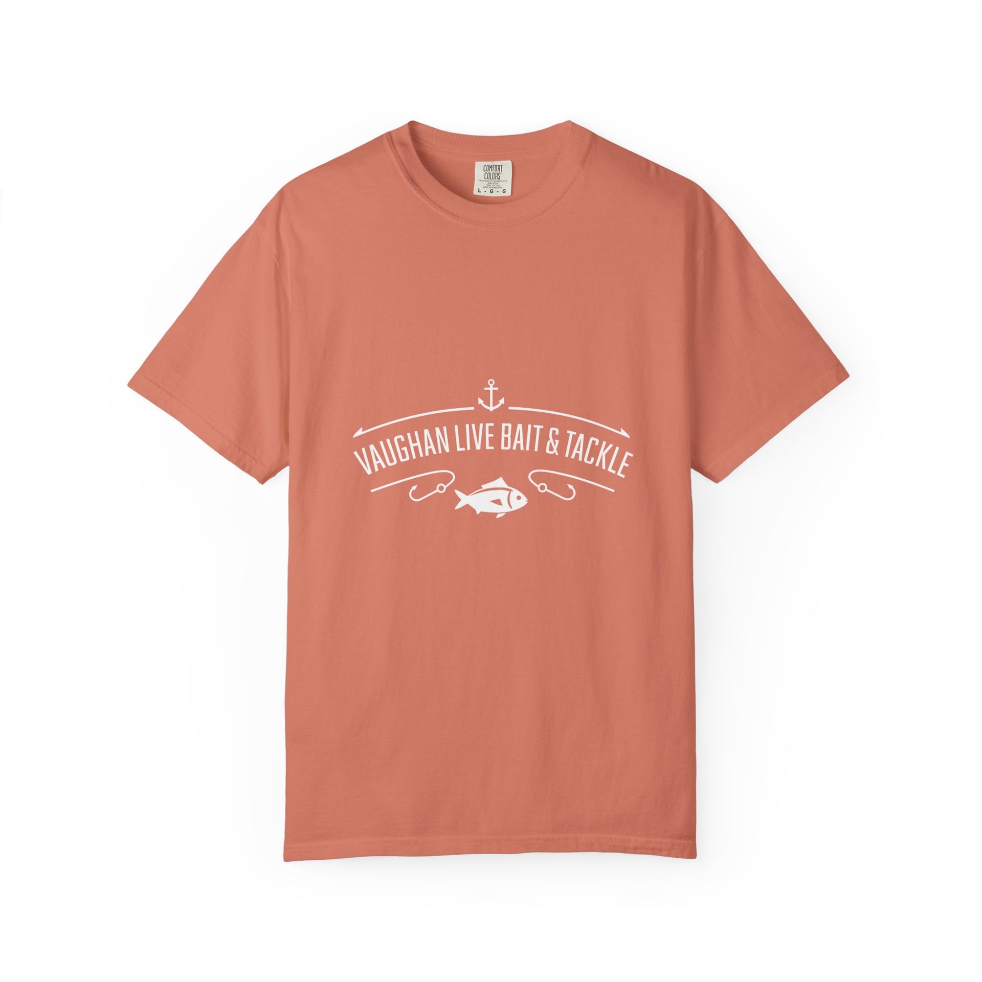 Vaughan Live Bait & Tackle Tee — Vintage Fishing T-Shirt