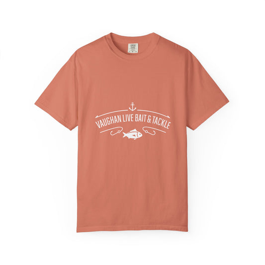 Vaughan Live Bait & Tackle Tee — Vintage Fishing T-Shirt