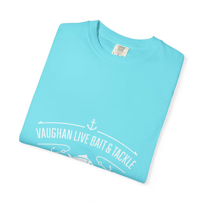 Vaughan Live Bait & Tackle Tee — Vintage Fishing T-Shirt