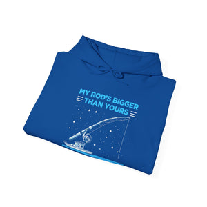 Fishing Hoodie — “My Rod’s Bigger Than Yours” Graphic Sweatshirt thumbnail 25
