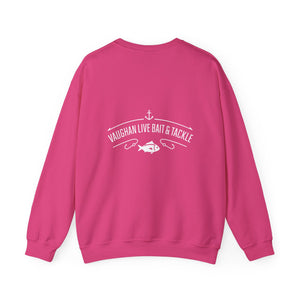 Fishing Sweatshirt — "Reel Girls Fish: Tougher Than the Boys" Crewneck for Women Anglers thumbnail 35