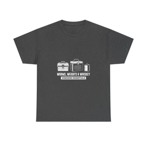 Fishing Weekend Essentials Tee - Worms, Weights & Whiskey thumbnail 5