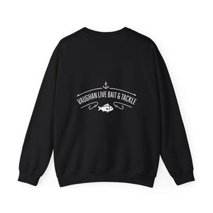 Fishing Crewneck Sweatshirt — “Weekend Forecast: 100% Chance of Fishing” Graphic thumbnail 8
