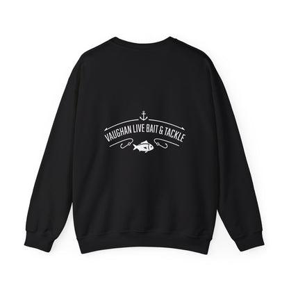 Fishing Crewneck Sweatshirt — “Weekend Forecast: 100% Chance of Fishing” Graphic