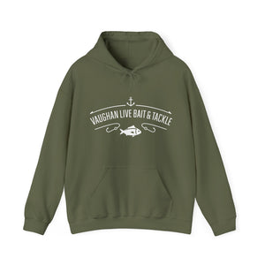Fishing Hoodie — "Vaughan Live Bait & Tackle" Retro Angler Sweatshirt thumbnail 6