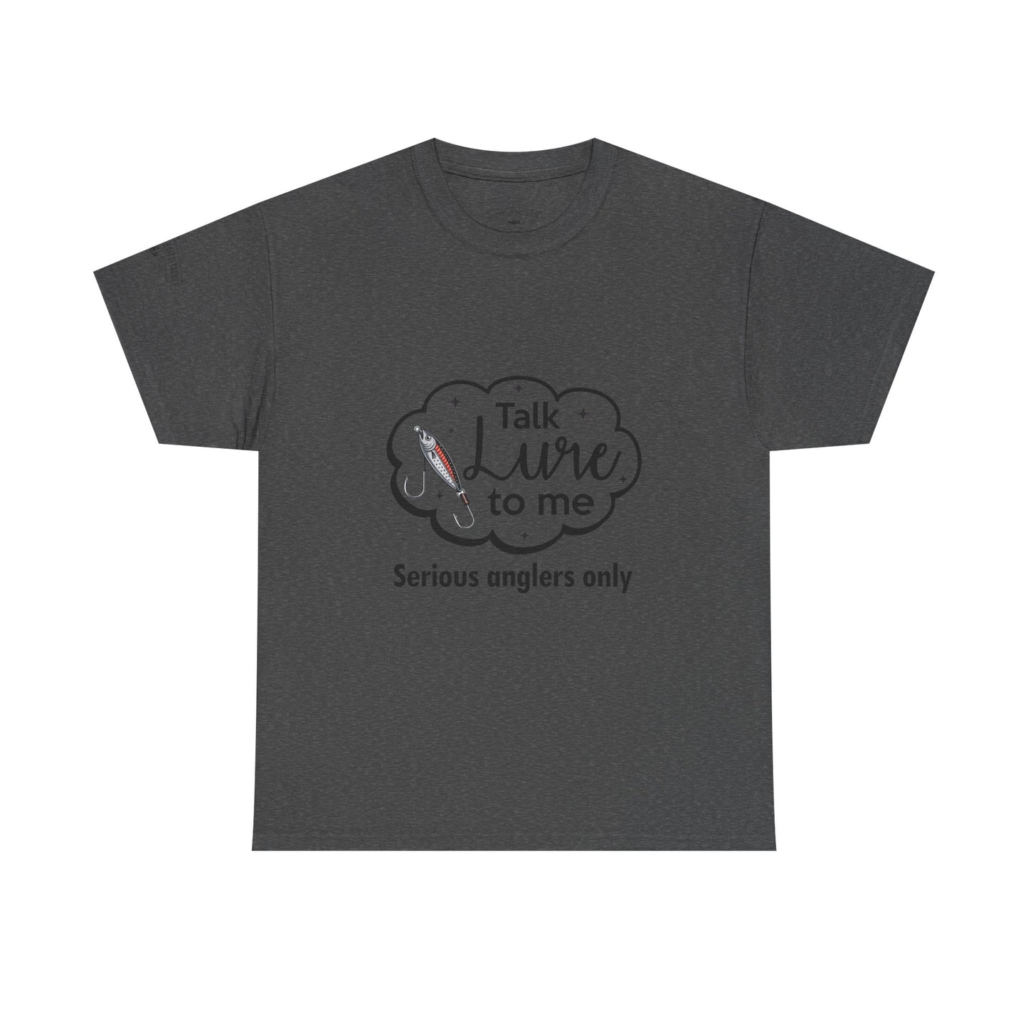 Angler's Humor Unisex Heavy Cotton Tee - "Talk Lure to Me"