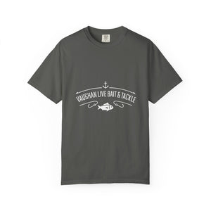 Vaughan Live Bait & Tackle Tee — Vintage Fishing T-Shirt thumbnail 4