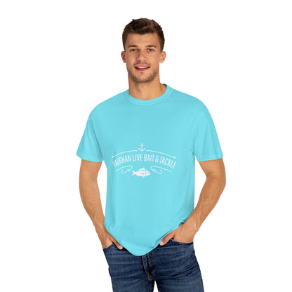 Vaughan Live Bait & Tackle Tee — Vintage Fishing T-Shirt