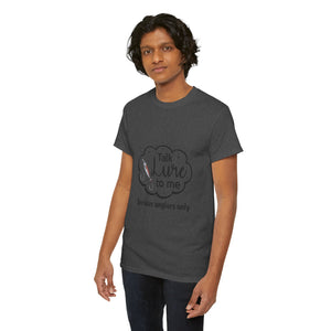 Angler's Humor Unisex Heavy Cotton Tee - "Talk Lure to Me" thumbnail 20