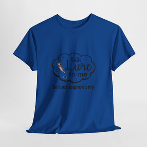 Angler's Humor Unisex Heavy Cotton Tee - "Talk Lure to Me" thumbnail 26