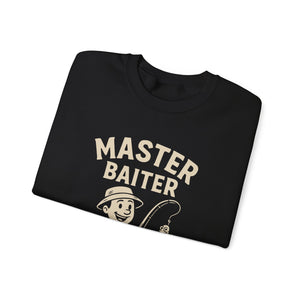 Master Baiter Crewneck Sweatshirt - Perfect Gift for Fishing Enthusiasts thumbnail 8