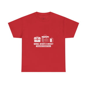 Fishing Weekend Essentials Tee - Worms, Weights & Whiskey thumbnail 9