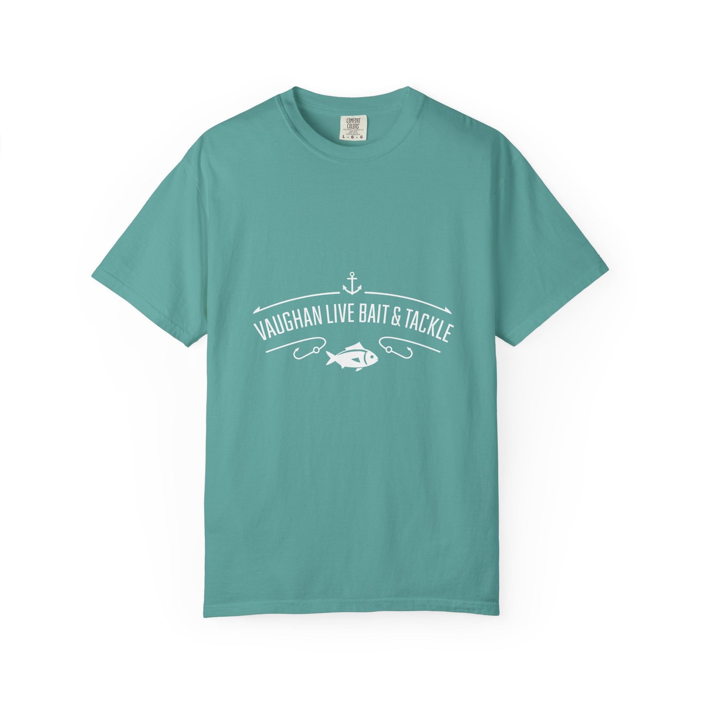 Vaughan Live Bait & Tackle Tee — Vintage Fishing T-Shirt