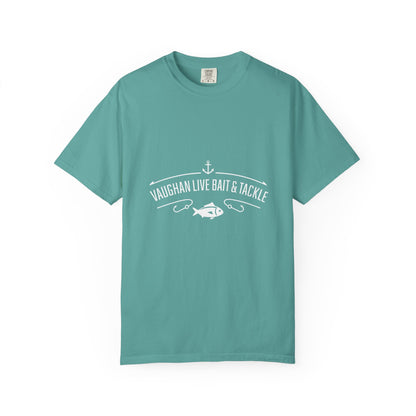 Vaughan Live Bait & Tackle Tee — Vintage Fishing T-Shirt