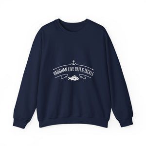 Bait & Tackle Crewneck Sweatshirt — "Vaughan Live Bait & Tackle" Fishing Pullover thumbnail 12