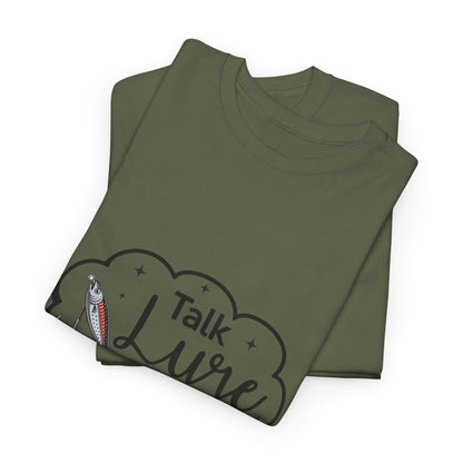 Angler's Humor Unisex Heavy Cotton Tee - "Talk Lure to Me"
