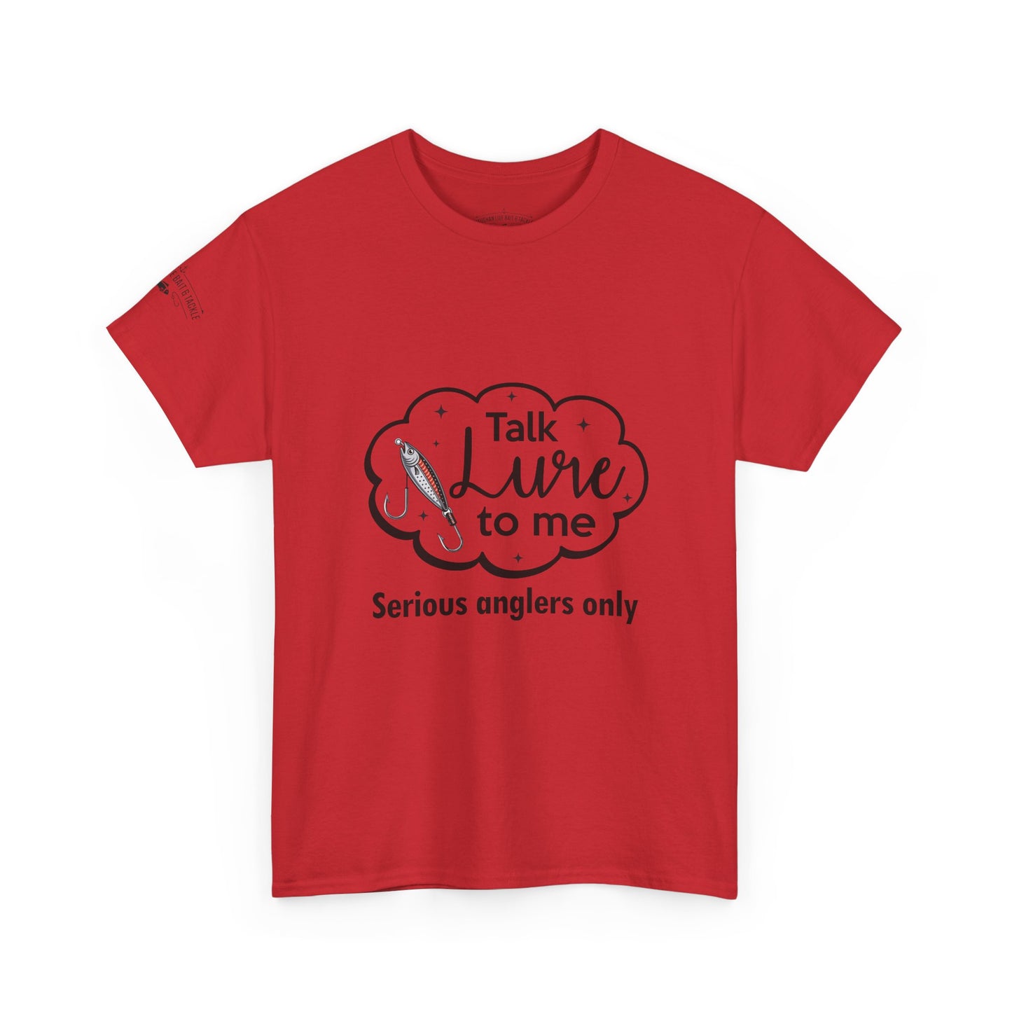 Angler's Humor Unisex Heavy Cotton Tee - "Talk Lure to Me"