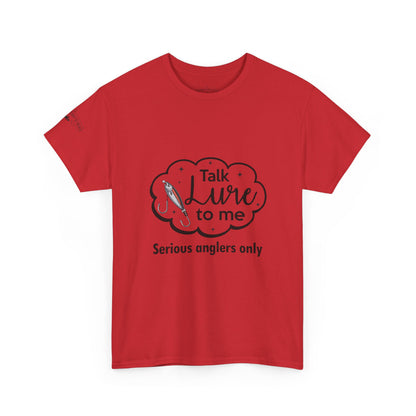 Angler's Humor Unisex Heavy Cotton Tee - "Talk Lure to Me"