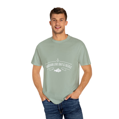 Vaughan Live Bait & Tackle Tee — Vintage Fishing T-Shirt