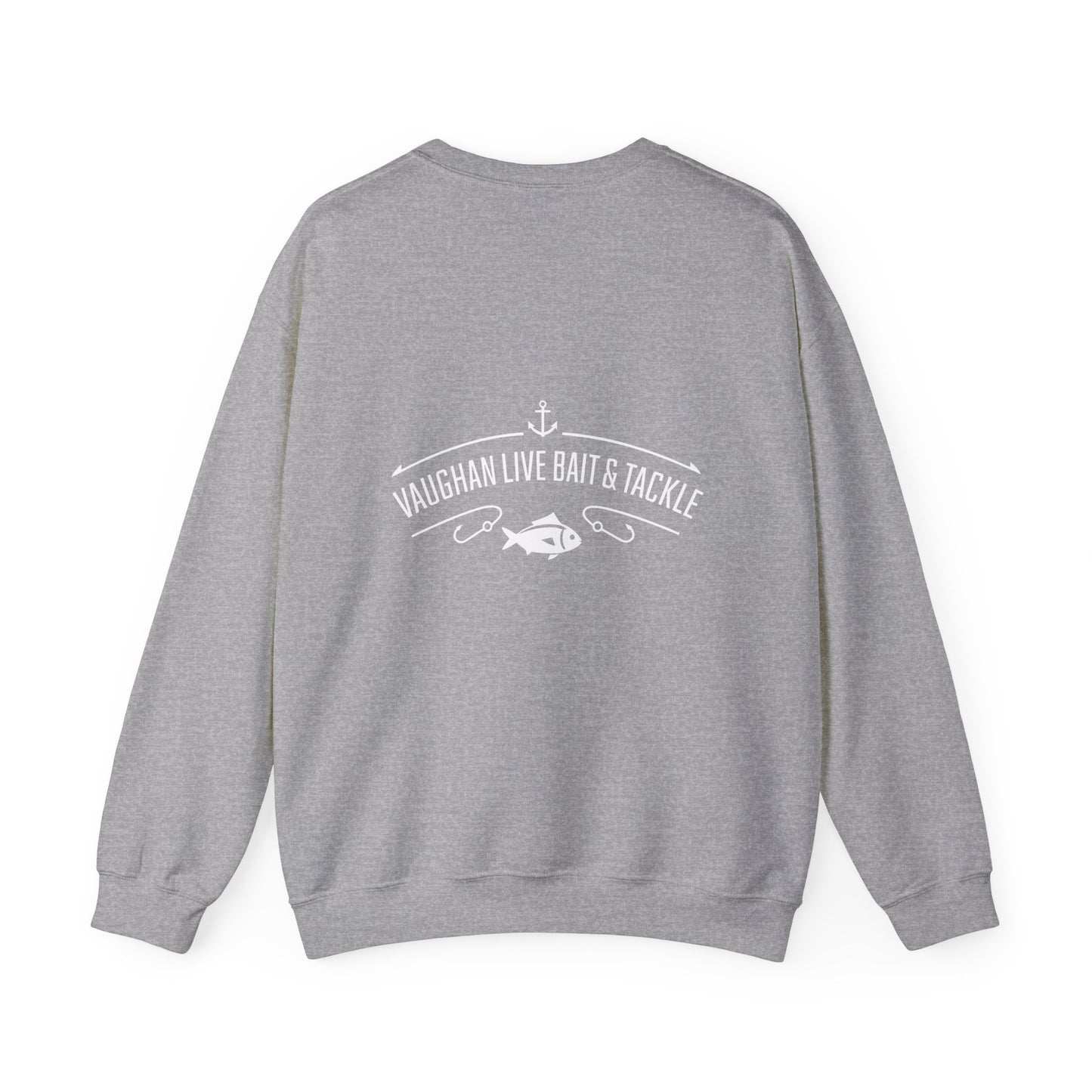 Fishing Sweatshirt — "Reel Girls Fish: Tougher Than the Boys" Crewneck for Women Anglers