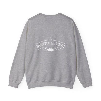 Fishing Sweatshirt — "Reel Girls Fish: Tougher Than the Boys" Crewneck for Women Anglers