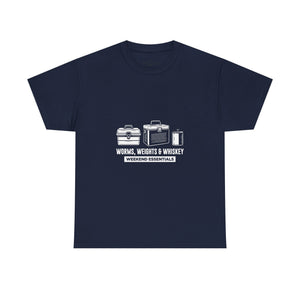 Fishing Weekend Essentials Tee - Worms, Weights & Whiskey thumbnail 8