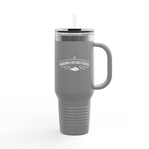 Fishing Logo 40oz Insulated Travel Mug with Handle thumbnail 13