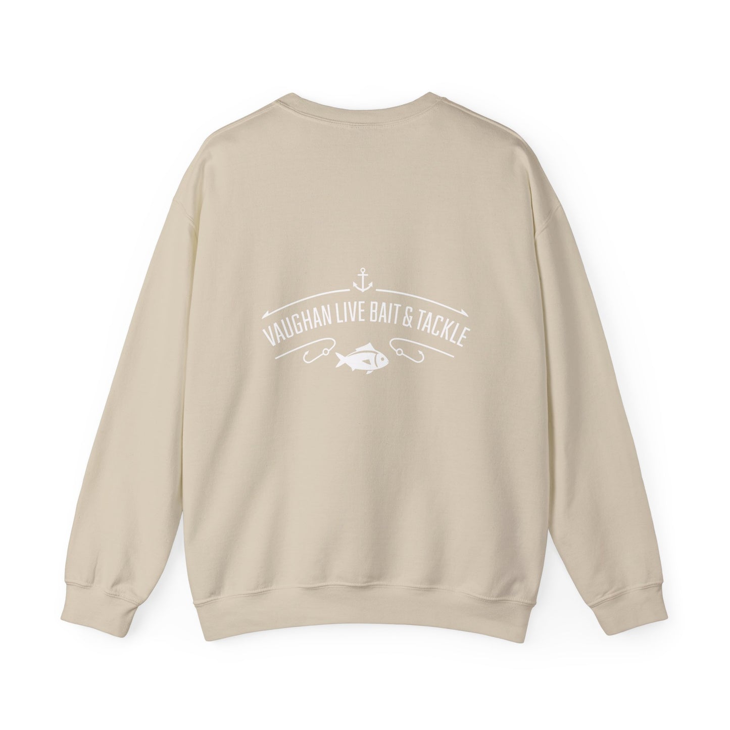 Fishing Sweatshirt — "Reel Girls Fish: Tougher Than the Boys" Crewneck for Women Anglers