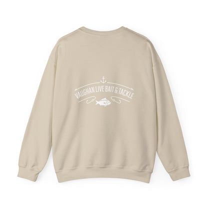 Fishing Sweatshirt — "Reel Girls Fish: Tougher Than the Boys" Crewneck for Women Anglers