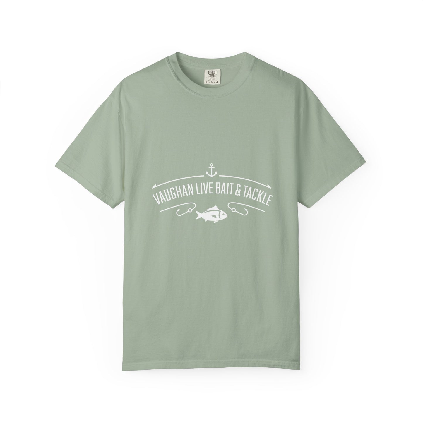 Vaughan Live Bait & Tackle Tee — Vintage Fishing T-Shirt